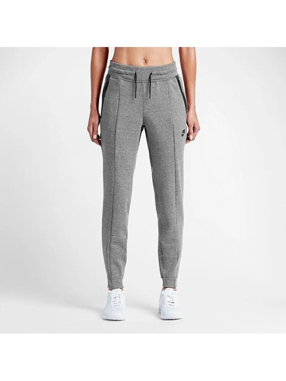 Nike Sportswear Tech Fleece Jogger Pants NSW Grey Workout Training Womens Small